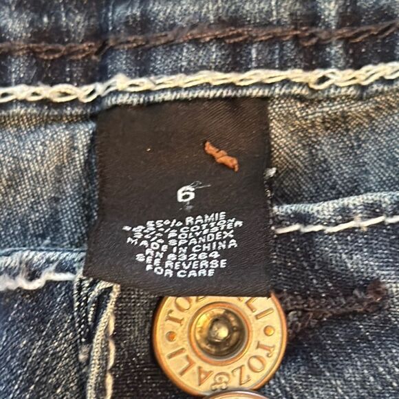 Roz & Ali Women's Denim Skimmers - Picture 5 of 6